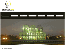 Tablet Screenshot of luminapar.com.br